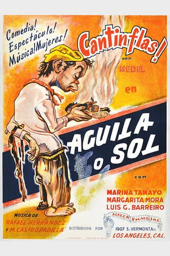 Águila o sol afişi