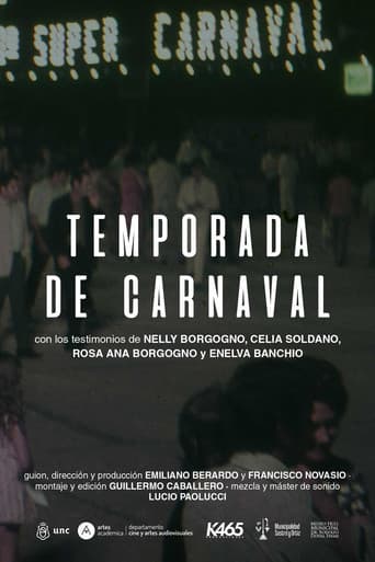 Temporada de carnaval afişi