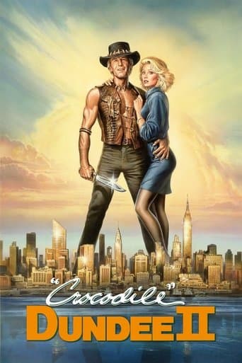 Krokodil Dundee 2 afişi