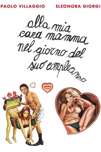 Alla mia cara mamma nel giorno del suo compleanno afişi