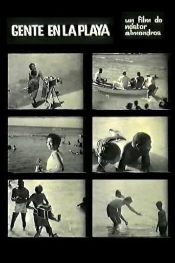 Gente en la playa afişi