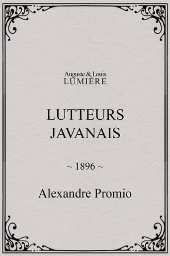Lutteurs javanais afişi