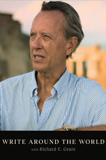 Write Around the World with Richard E Grant afişi