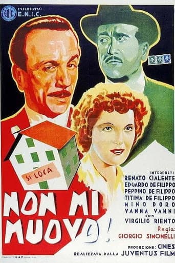 Non mi muovo! afişi