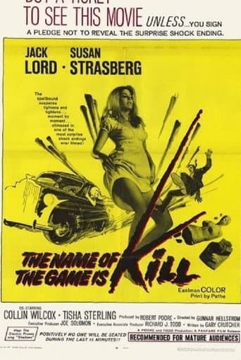 The Name of the Game Is Kill afişi