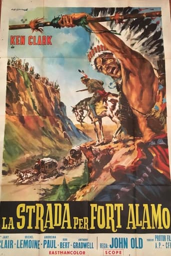 La strada per Fort Alamo afişi
