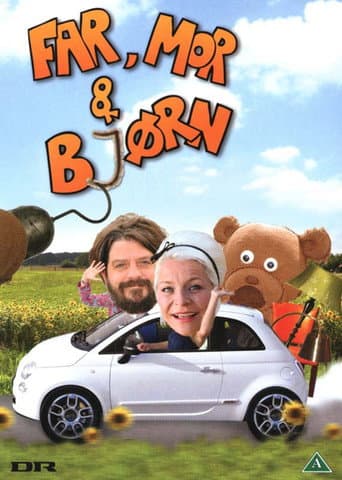 Far, mor og bjørn afişi