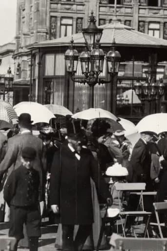 De boulevard van Scheveningen afişi