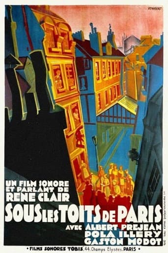 Sous les toits de Paris afişi