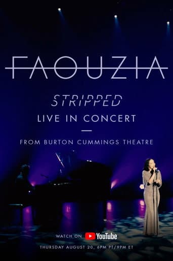 Faouzia - Stripped: Live In Concert from the Burton Cummings Theatre afişi