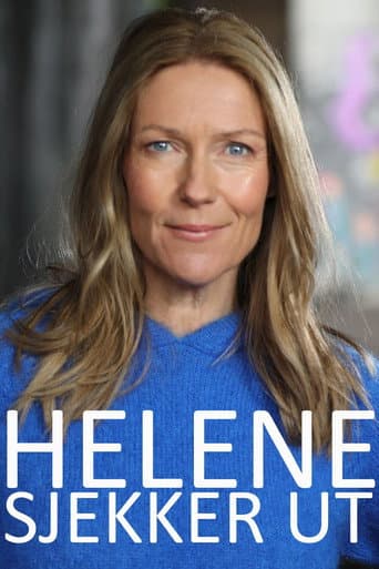Helene sjekker ut afişi