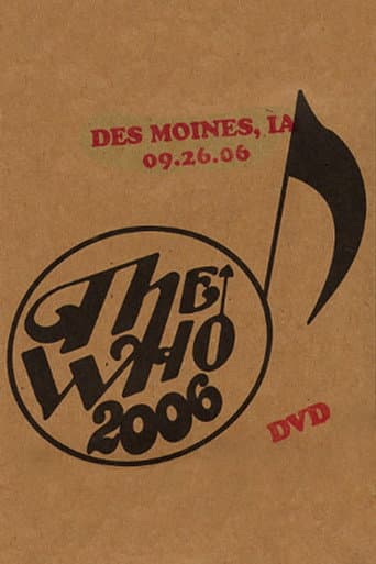 The Who: Des Moines 9/26/2006 afişi