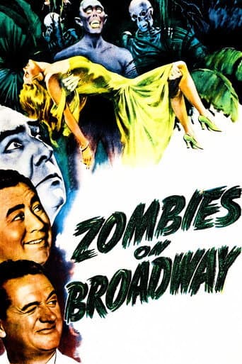 Zombies on Broadway afişi