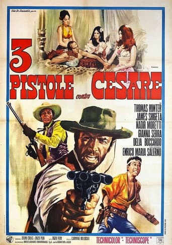 3 pistole contro Cesare afişi