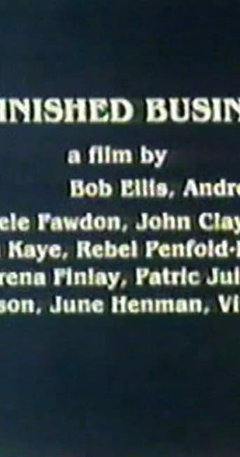 Unfinished Business afişi
