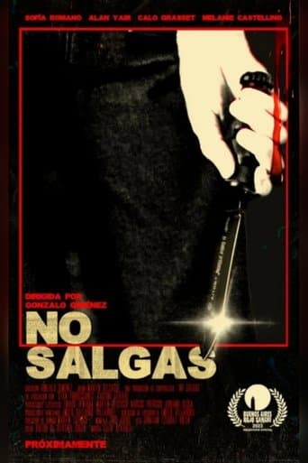 No salgas afişi