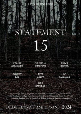 Statement 15 afişi