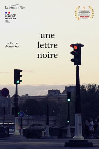 Une Lettre Noire afişi