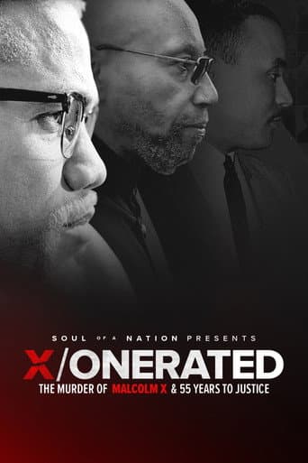 Soul of a Nation Presents: X / o n e r a t e d – The Murder of Malcolm X and 55 Years to Justice afişi