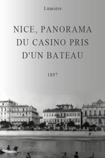 Panorama du casino pris d'un bateau afişi