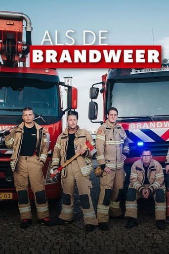 Als de brandweer afişi