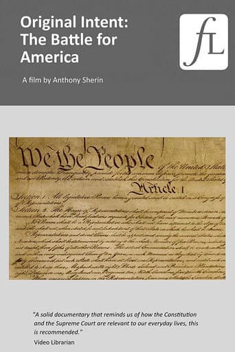 Original Intent: The Battle for America afişi