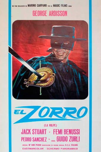 El Zorro afişi