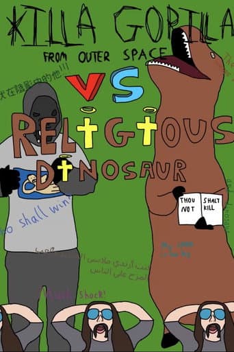 Killa Gorilla from Outer Space vs Religious Dinosaur afişi
