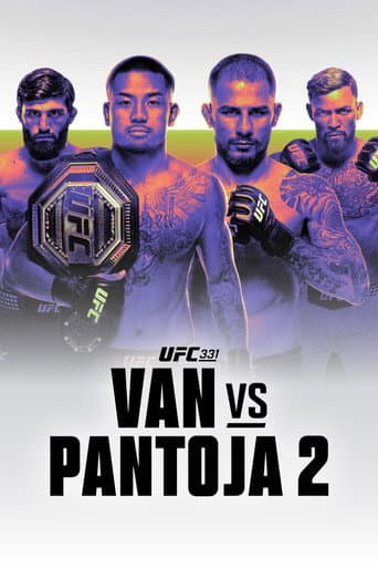 UFC 331: Van vs. Pantoja 2 afişi