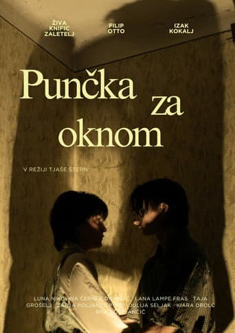 Punčka za oknom afişi