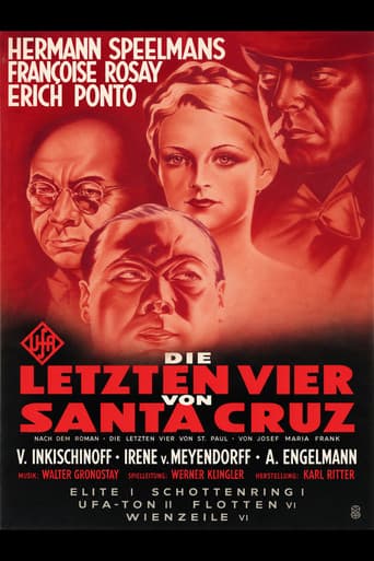 Die letzten vier von Santa Cruz afişi