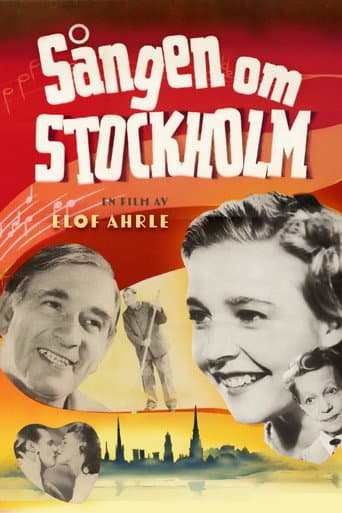 Sången om Stockholm afişi