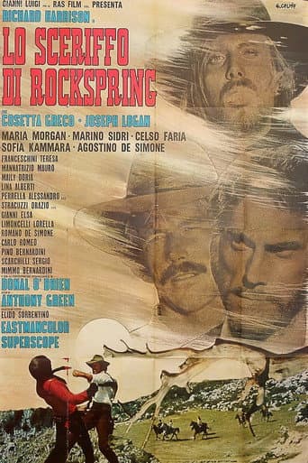 Lo sceriffo di Rockspring afişi