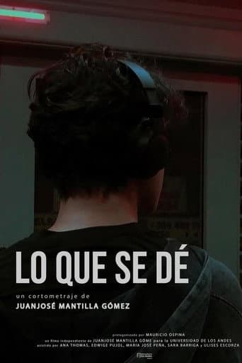 Lo Que Se Dé afişi