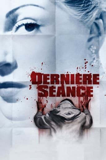 Dernière séance afişi