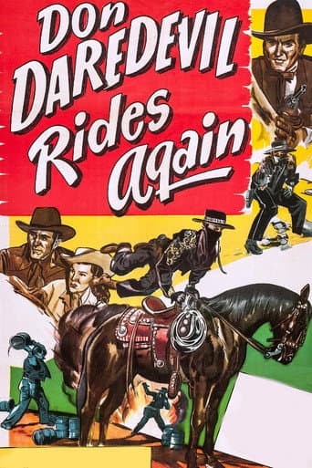 Don Daredevil Rides Again afişi