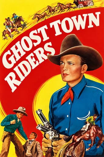 Ghost Town Riders afişi
