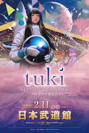 tuki.人生初のワンマンライブ「NIPPON BUDOKAN 〜承認欲求爆発〜」 afişi