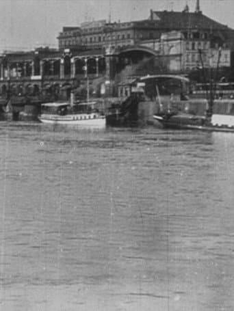 Panorama pris d'un bateau afişi
