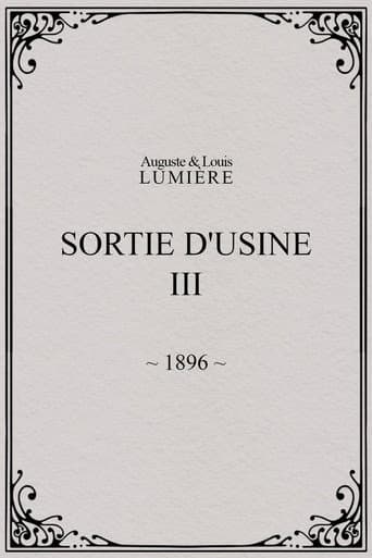 Sortie d'usine, [III] afişi