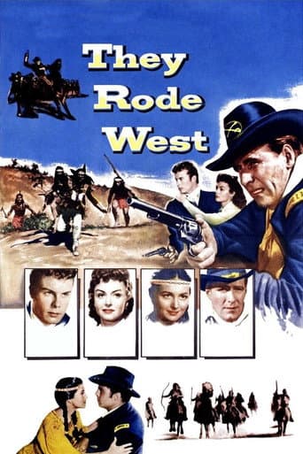 They Rode West afişi