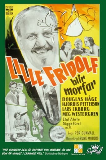 Lille Fridolf blir morfar afişi
