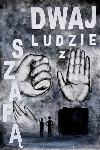 Dwaj ludzie z szafą afişi