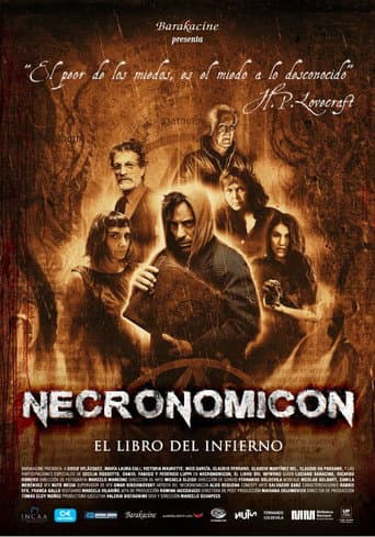 Necronomicón, el libro del infierno afişi