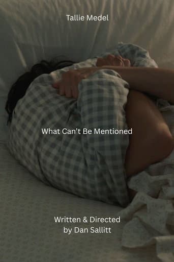 What Can't Be Mentioned afişi