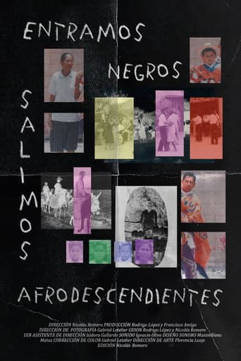 entramos negros, salimos afrodescendientes afişi