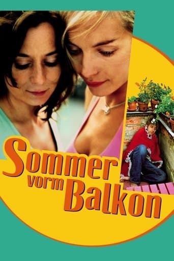 Sommer vorm Balkon afişi