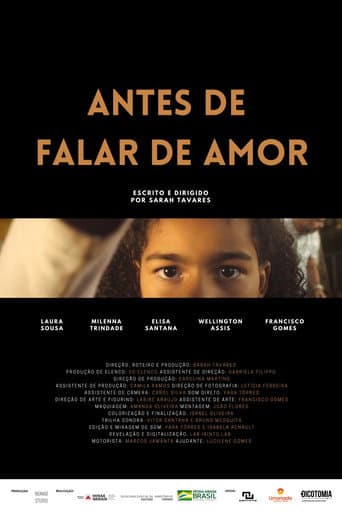 Antes de Falar de Amor afişi