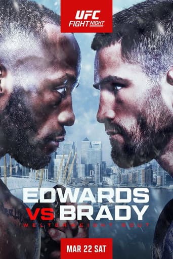 UFC Fight Night 255: Edwards vs. Brady afişi