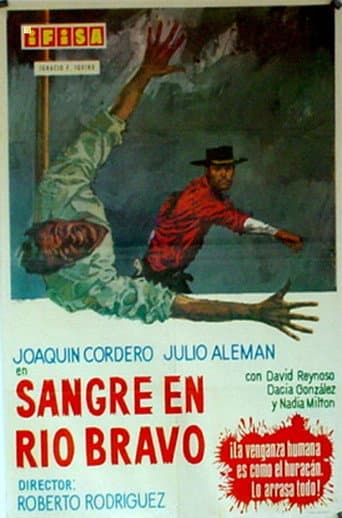 Sangre en Rio Bravo afişi